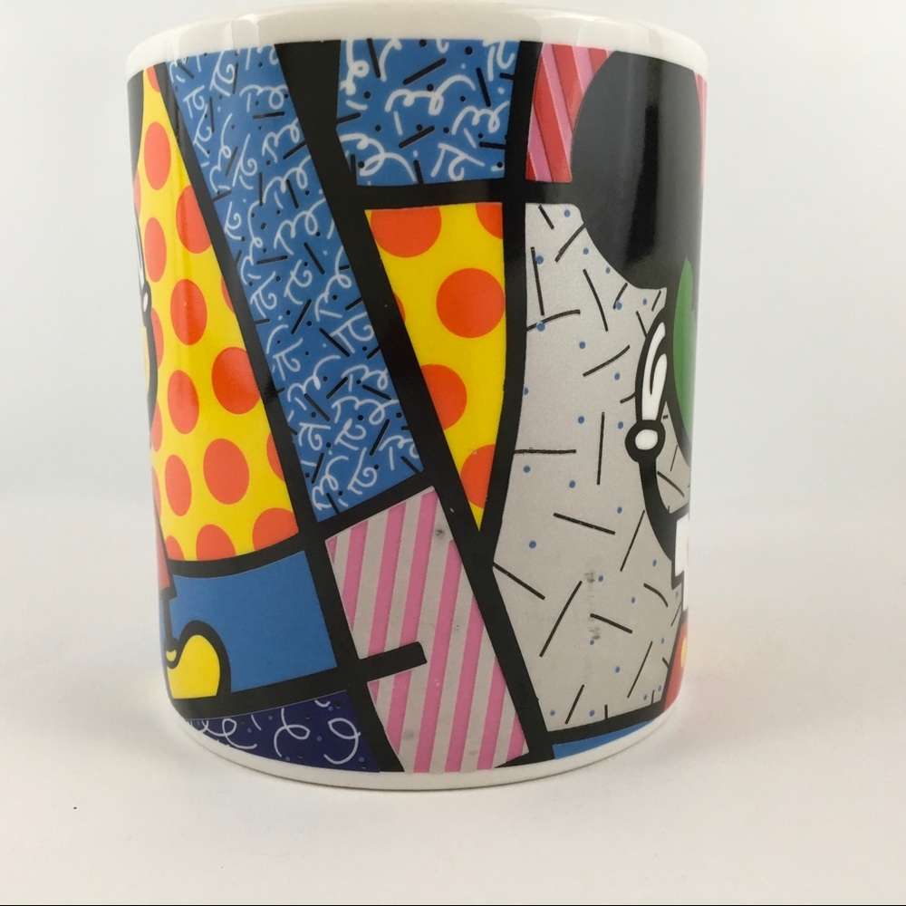 Romero Britto Mickey’s World 1997 Mug Mickey Mouse - Picture 3 of 8